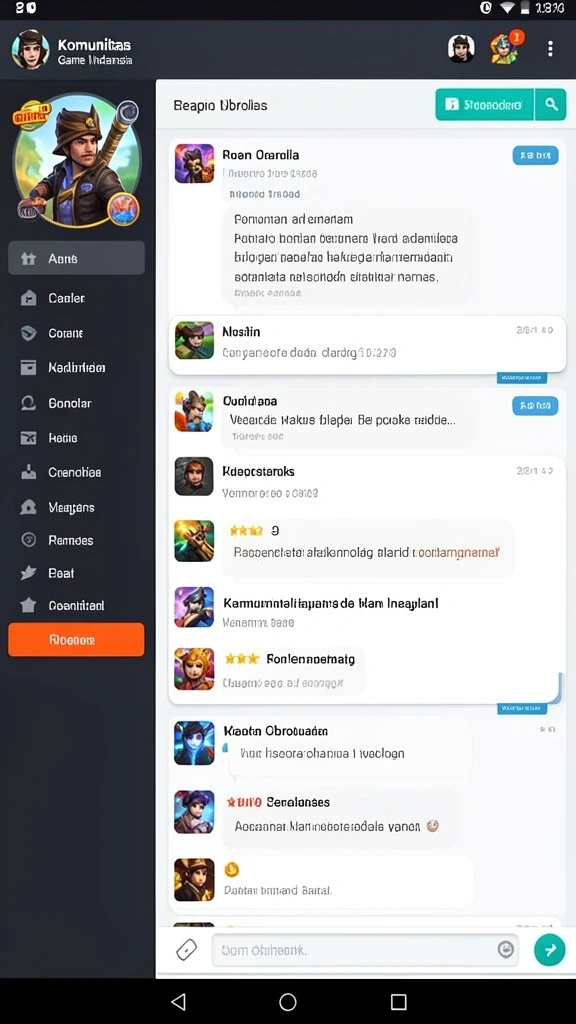 Tampilan grafis yang mengesankan dan penuh warna.