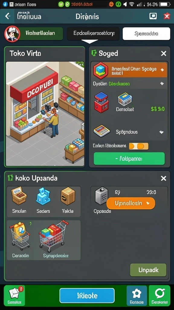Mode permainan multiplayer yang seru dan kompetitif.