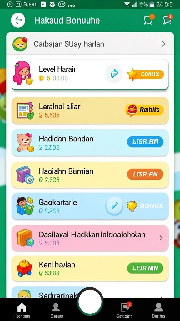 Tampilan antarmuka yang ramah pengguna.