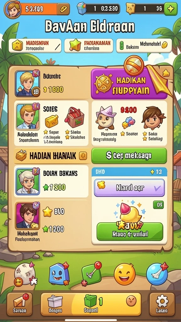 Berbagai pilihan permainan kasino yang menggoda.