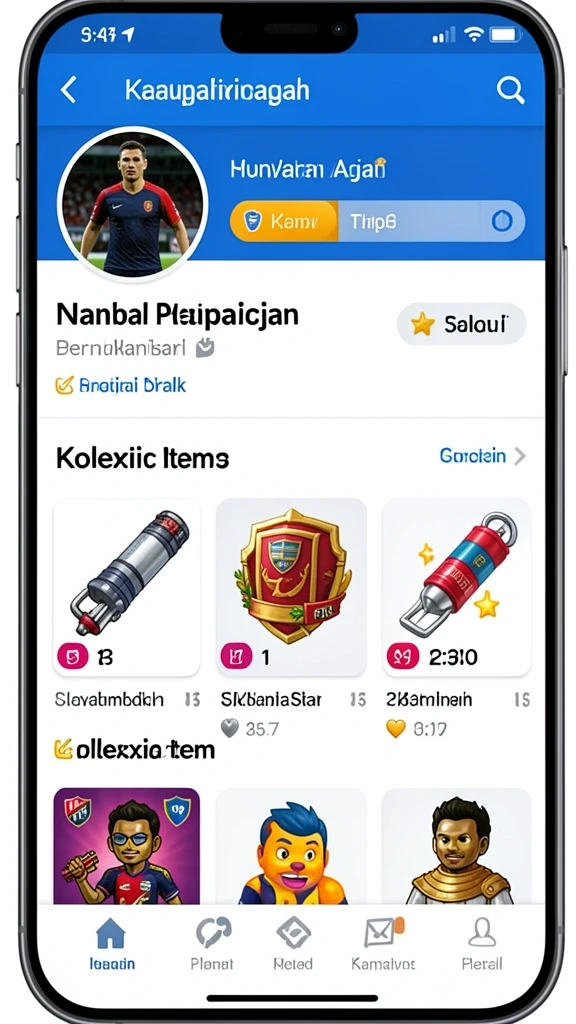 Tampilan antarmuka pengguna yang intuitif dan menarik.