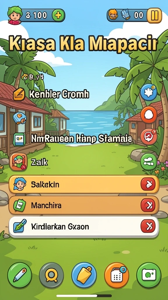 Tampilan antarmuka yang user-friendly dan menarik.