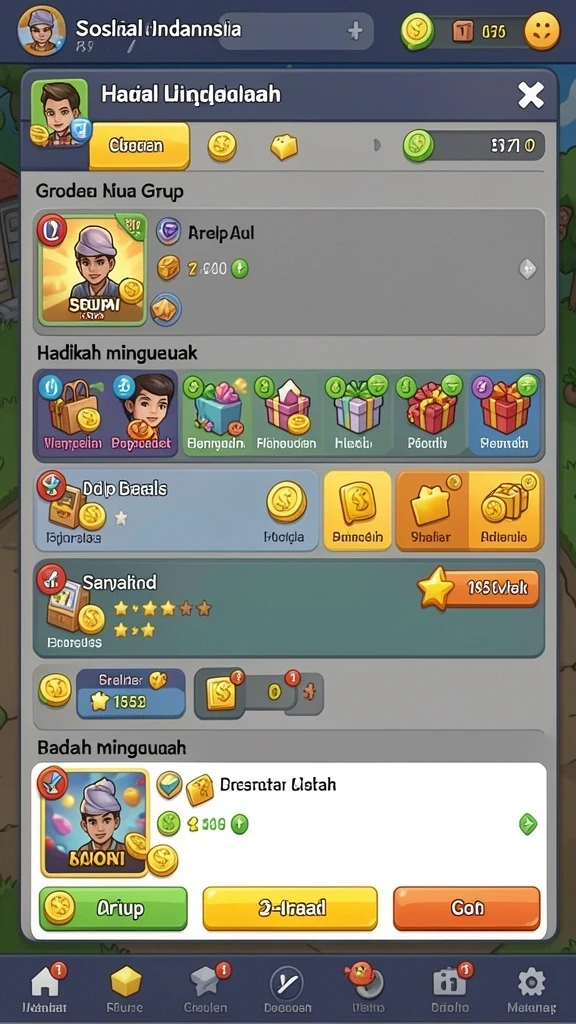Sistem bonus harian yang menguntungkan bagi pemain.
