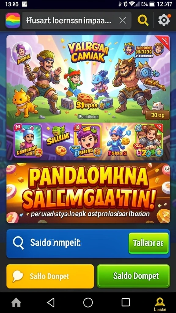 Berbagai mode permainan yang seru untuk dipilih.