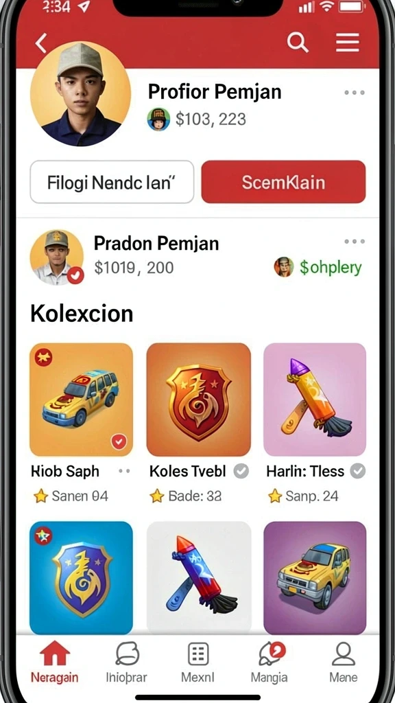 Interaksi sosial yang membuat permainan lebih hidup.