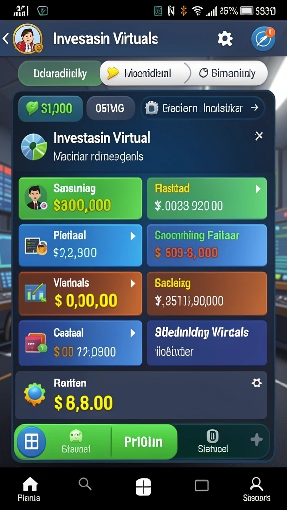 Berinteraksi dengan pemain lain melalui fitur chat.