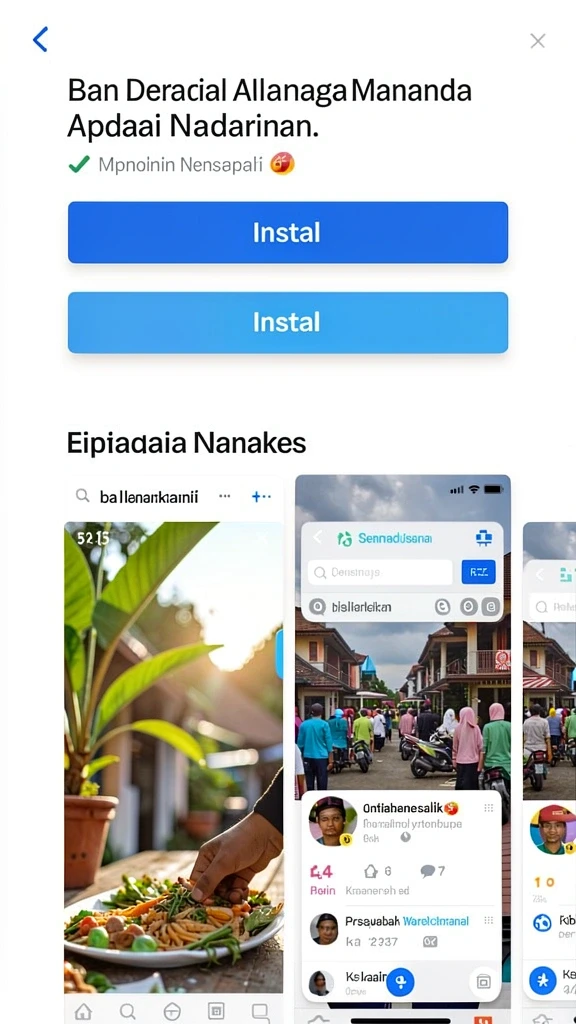 Tampilan antarmuka yang user-friendly dan menarik.