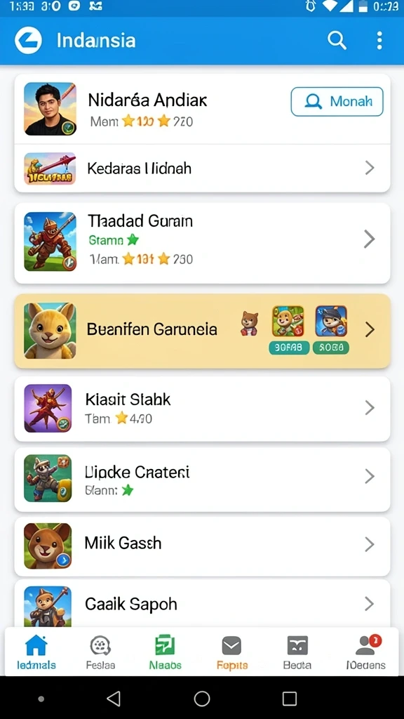 Screenshot fitur multiplayer yang seru dan kompetitif.