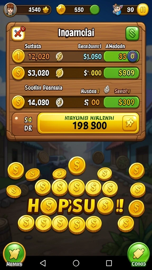 Tampilan antarmuka utama GG999 yang menarik.