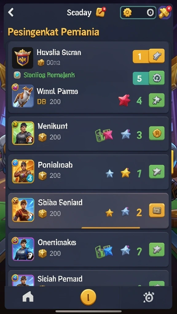 Fitur chat yang memungkinkan interaksi antar pemain dengan mudah.