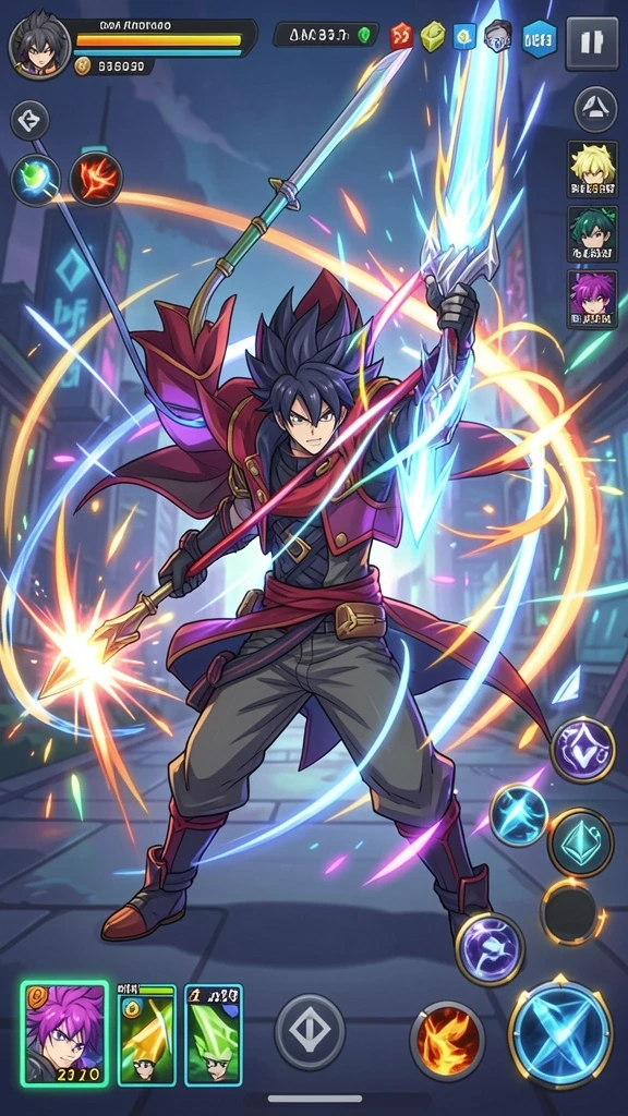 Screenshot menampilkan pemandangan indah dalam game.