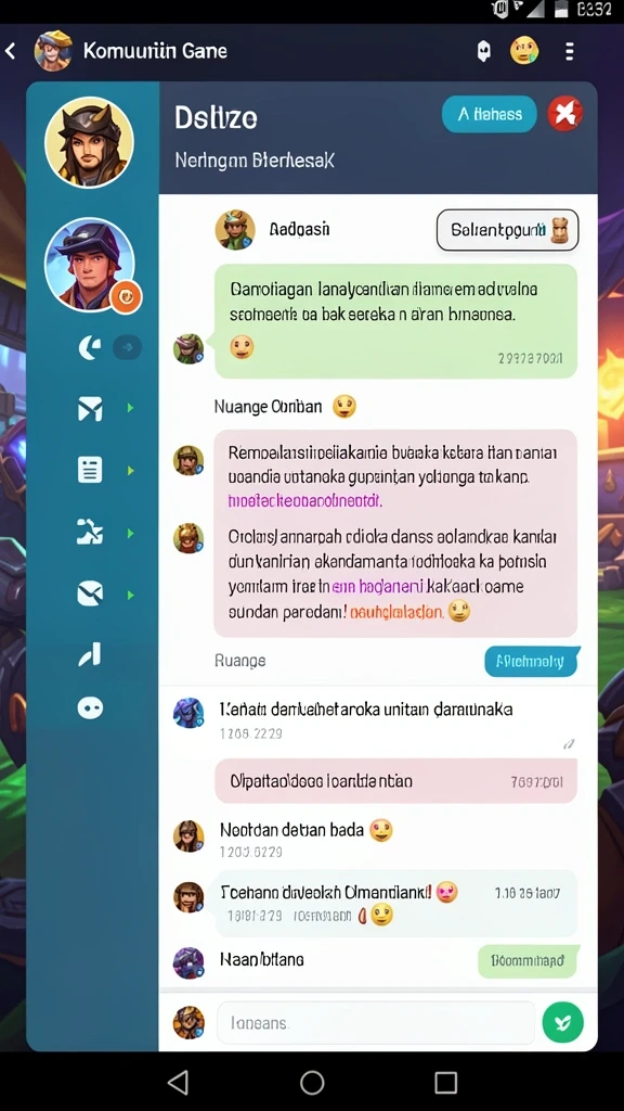 Mode permainan yang beragam untuk semua pengguna.