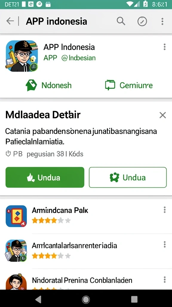 Ilustrasi karakter unik yang bisa dimainkan di LG111.