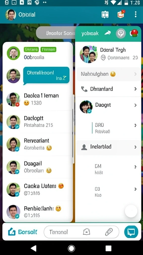 Tampilan antarmuka LUCK365 yang menarik dan intuitif.