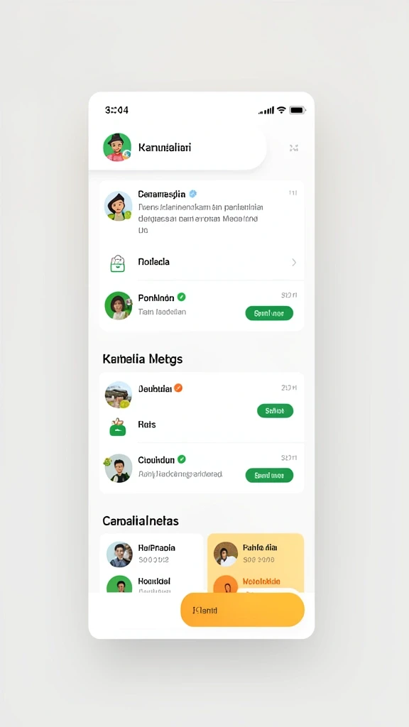 Tampilan menu utama LUCKYDF yang intuitif.