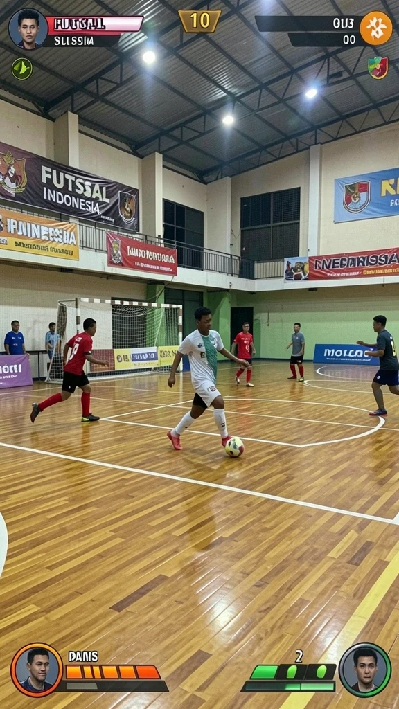 Salah satu level menantang di LUCKYDF.