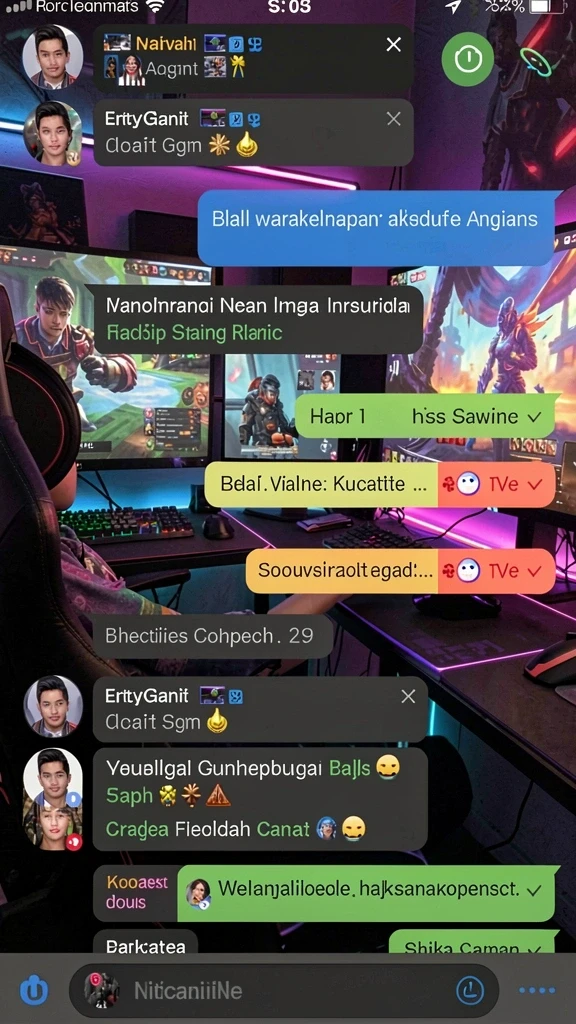 Tampilan awal game yang menarik dan intuitif.