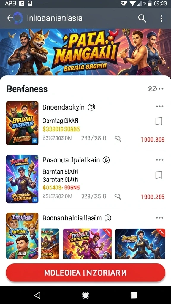 Berbagai pilihan permainan yang mengasyikkan.