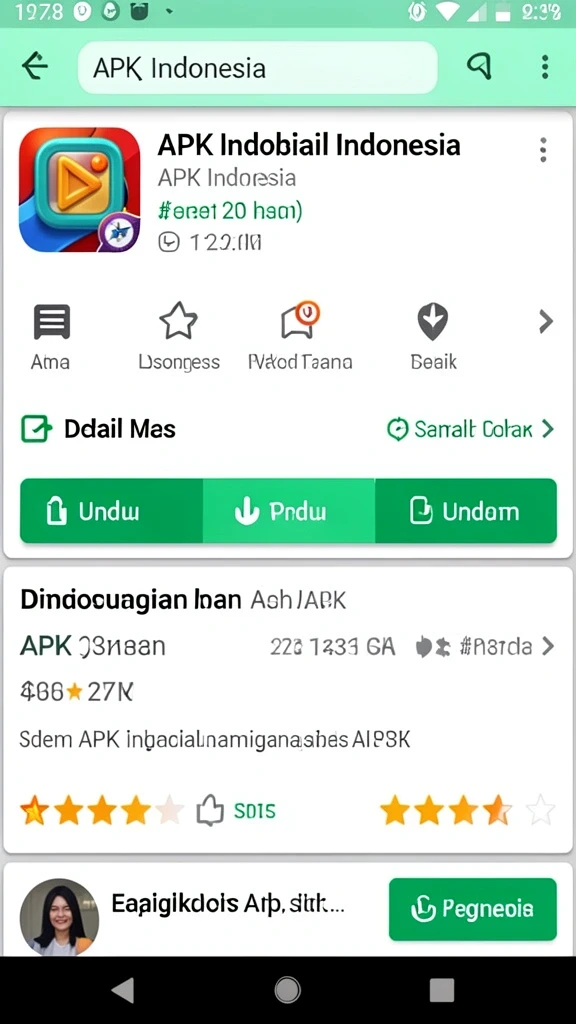Tampilan antarmuka yang intuitif dan menarik.