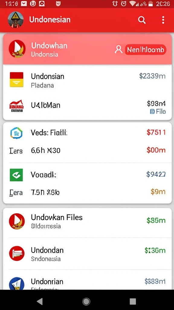 Tampilan antarmuka OJA89 yang user-friendly.