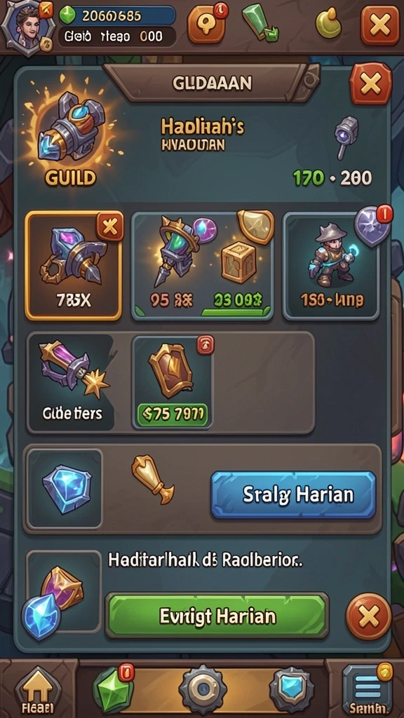 Mode permainan multiplayer yang seru dan kompetitif.