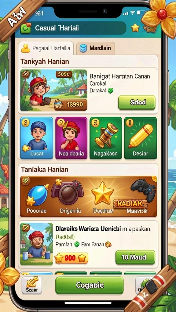 Grafis yang memukau dan detail yang halus.