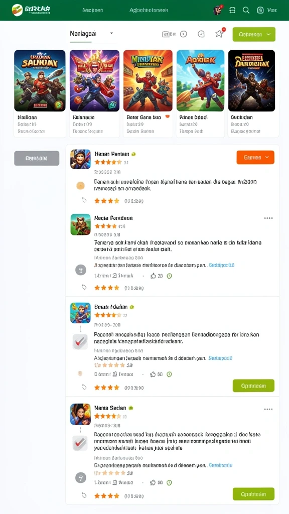 Mode multiplayer yang seru dan kompetitif.
