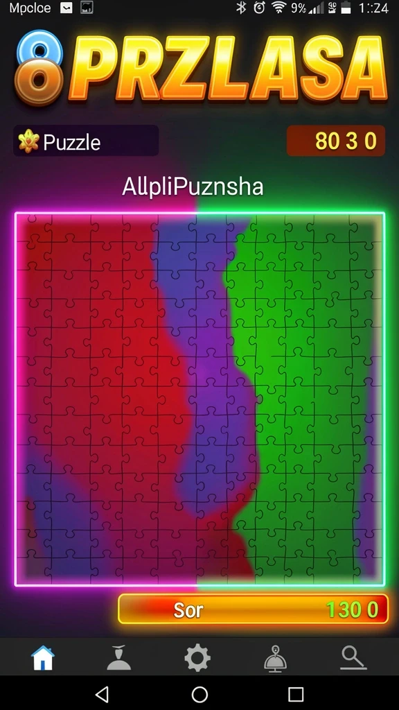 Tampilan grafis yang menarik dan penuh warna.