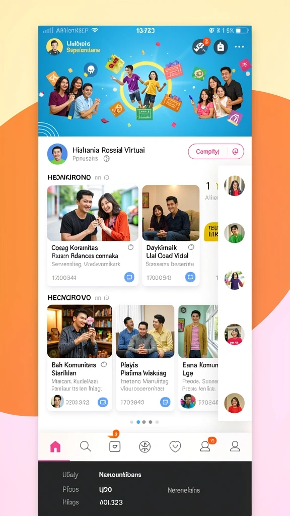 Fitur multiplayer yang memungkinkan bermain bersama teman.