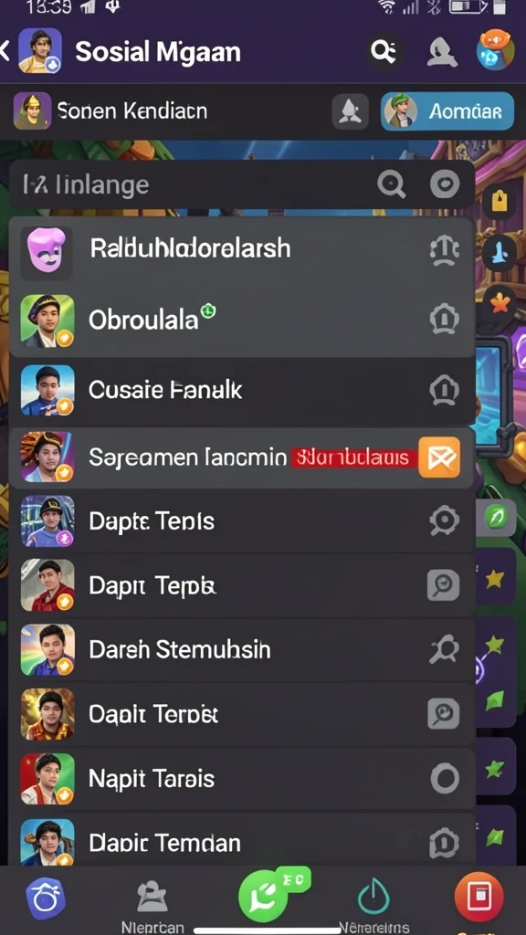 Bergabung dengan komunitas pemain yang aktif.
