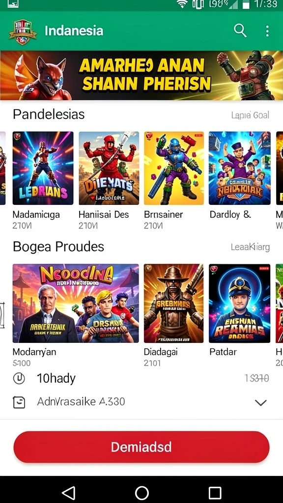 Tangkapan layar permainan yang menampilkan aksi seru.