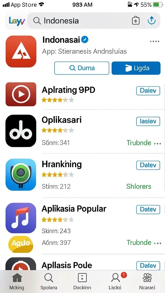 Tampilan level dengan grafis memukau dan tantangan menarik.