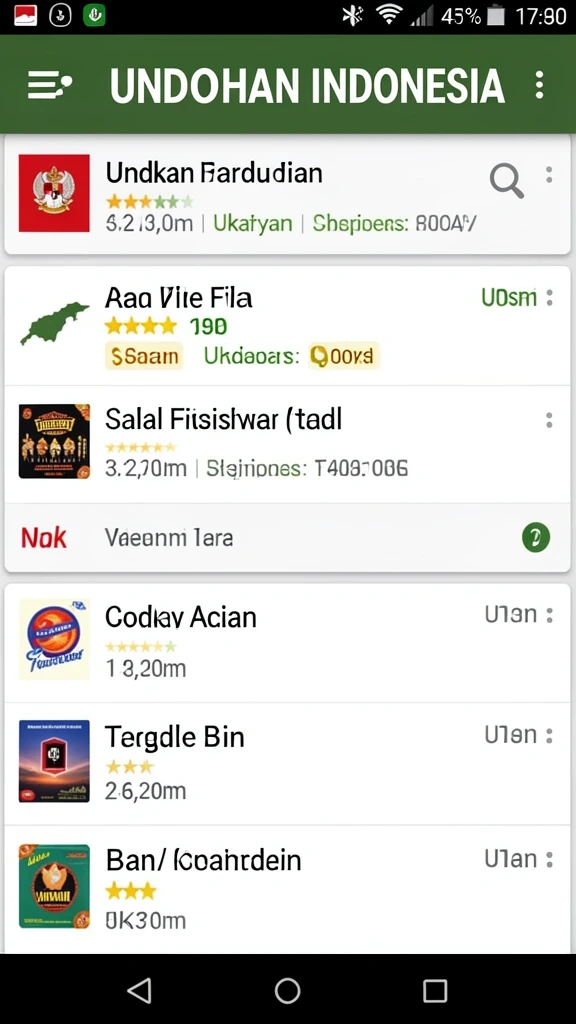 Grafis yang kaya dan penuh warna.