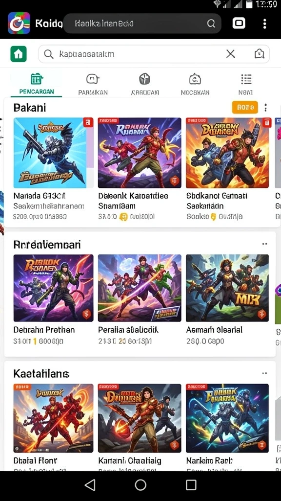Tampilan antarmuka yang ramah pengguna.