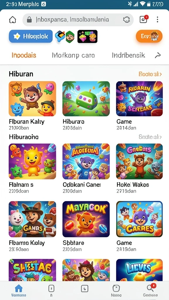 Tampilan antarmuka yang menarik dan intuitif.
