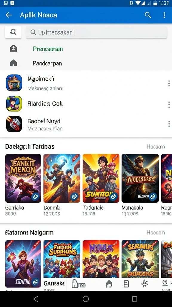 Tampilan awal game V87 yang menarik.