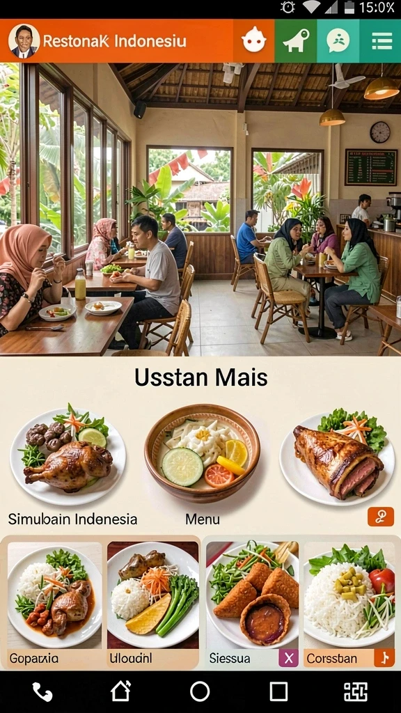 Fitur sosial untuk berinteraksi dengan pemain lain.